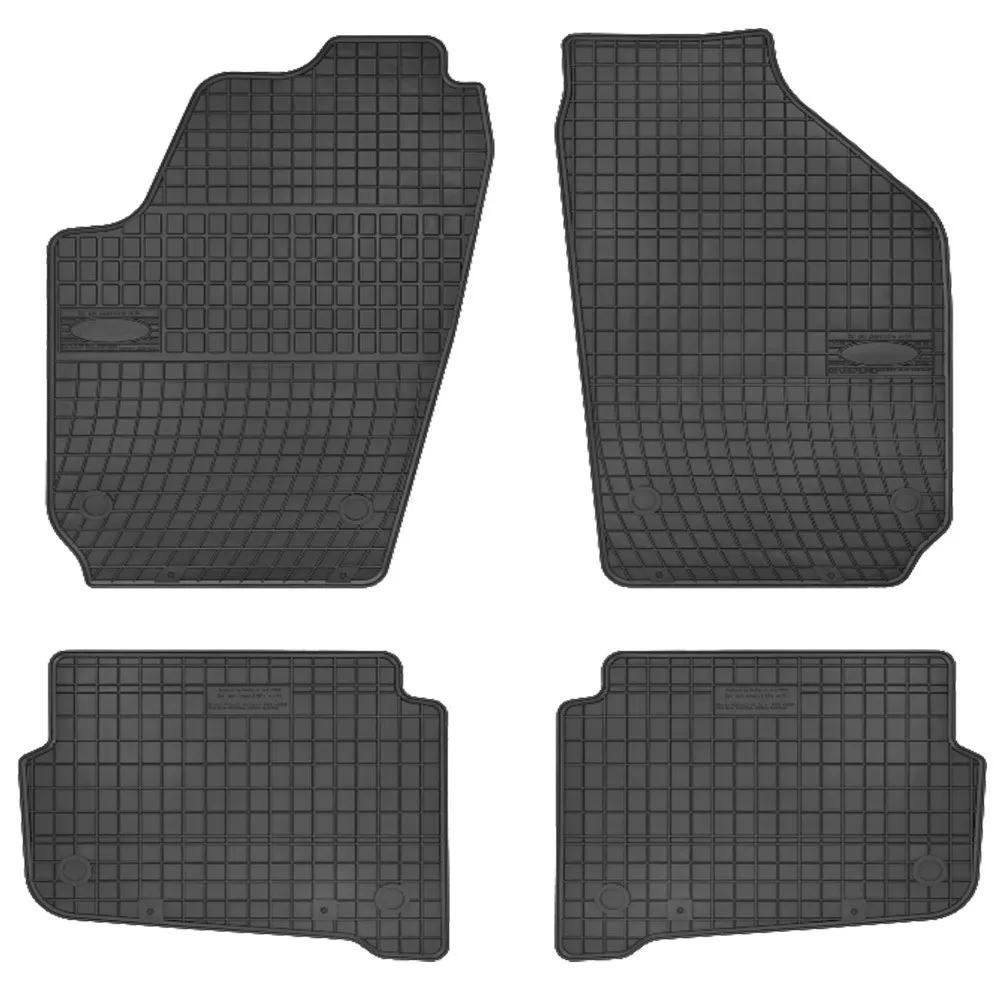 Covorase auto cauciuc compatibil Skoda Fabia