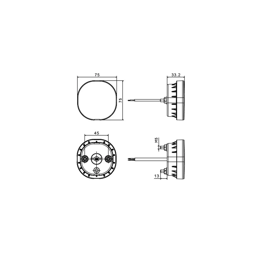 lampa ceata ft 400 led