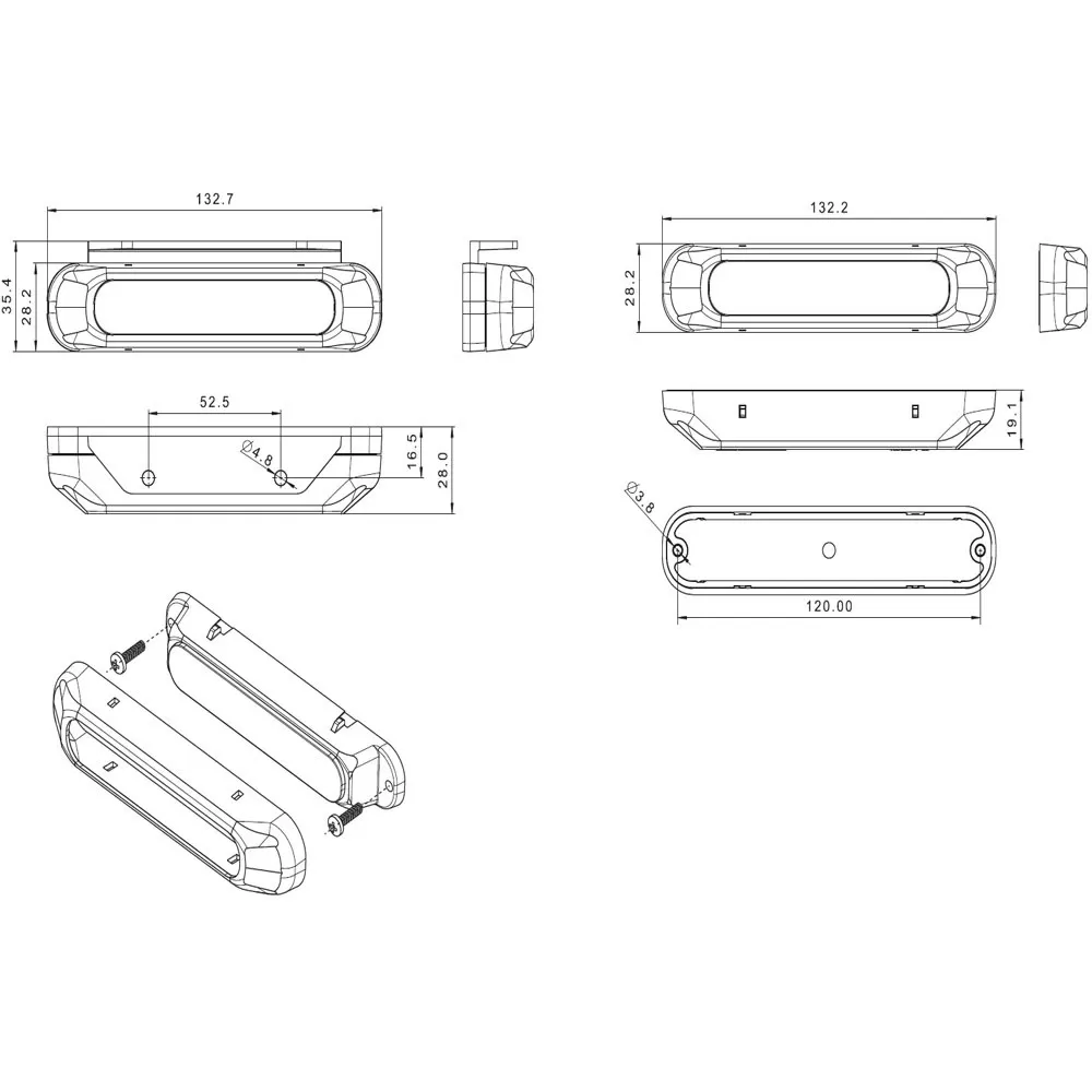 Lampa de zi FT-300 LED
