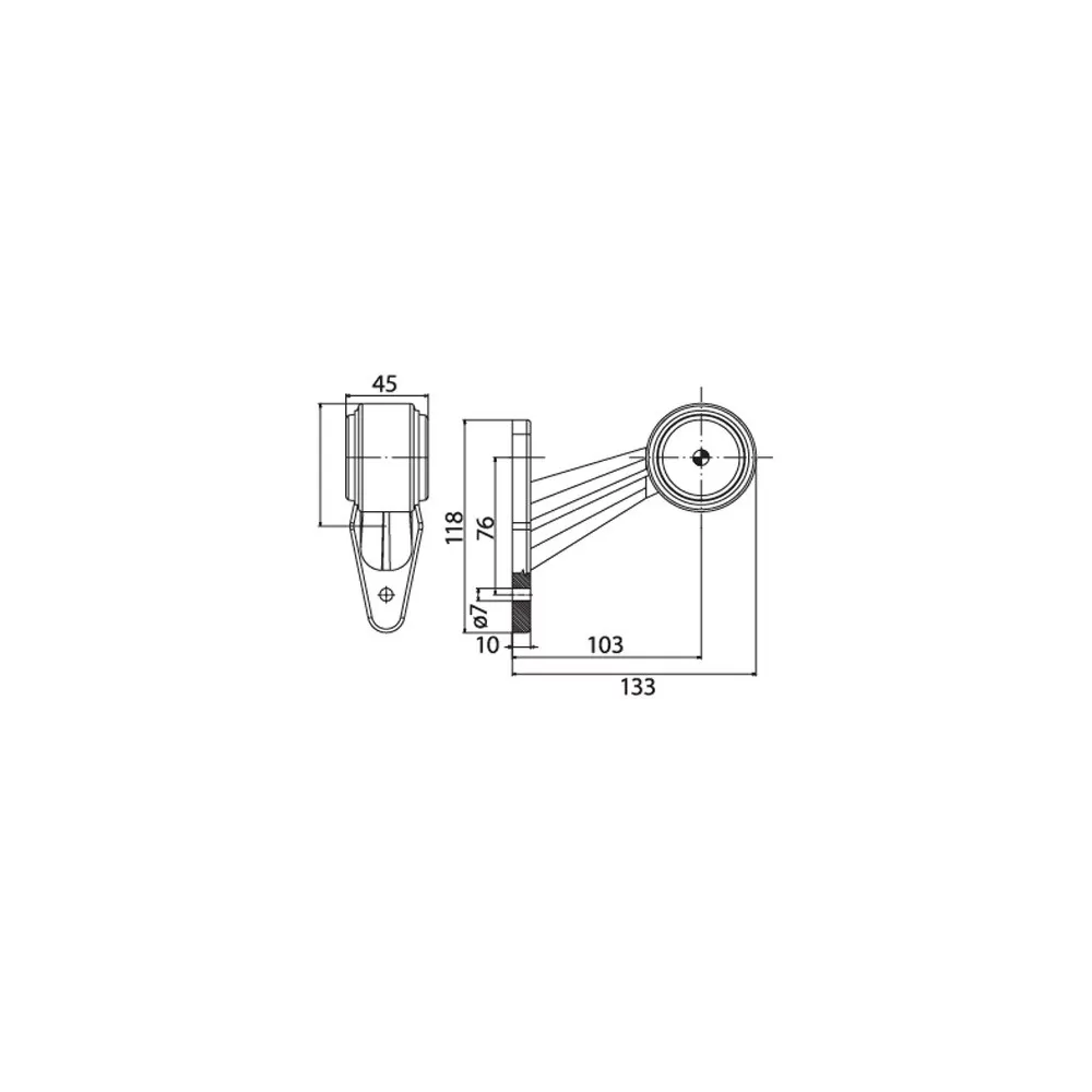 lampa gabarit ft 009 c led