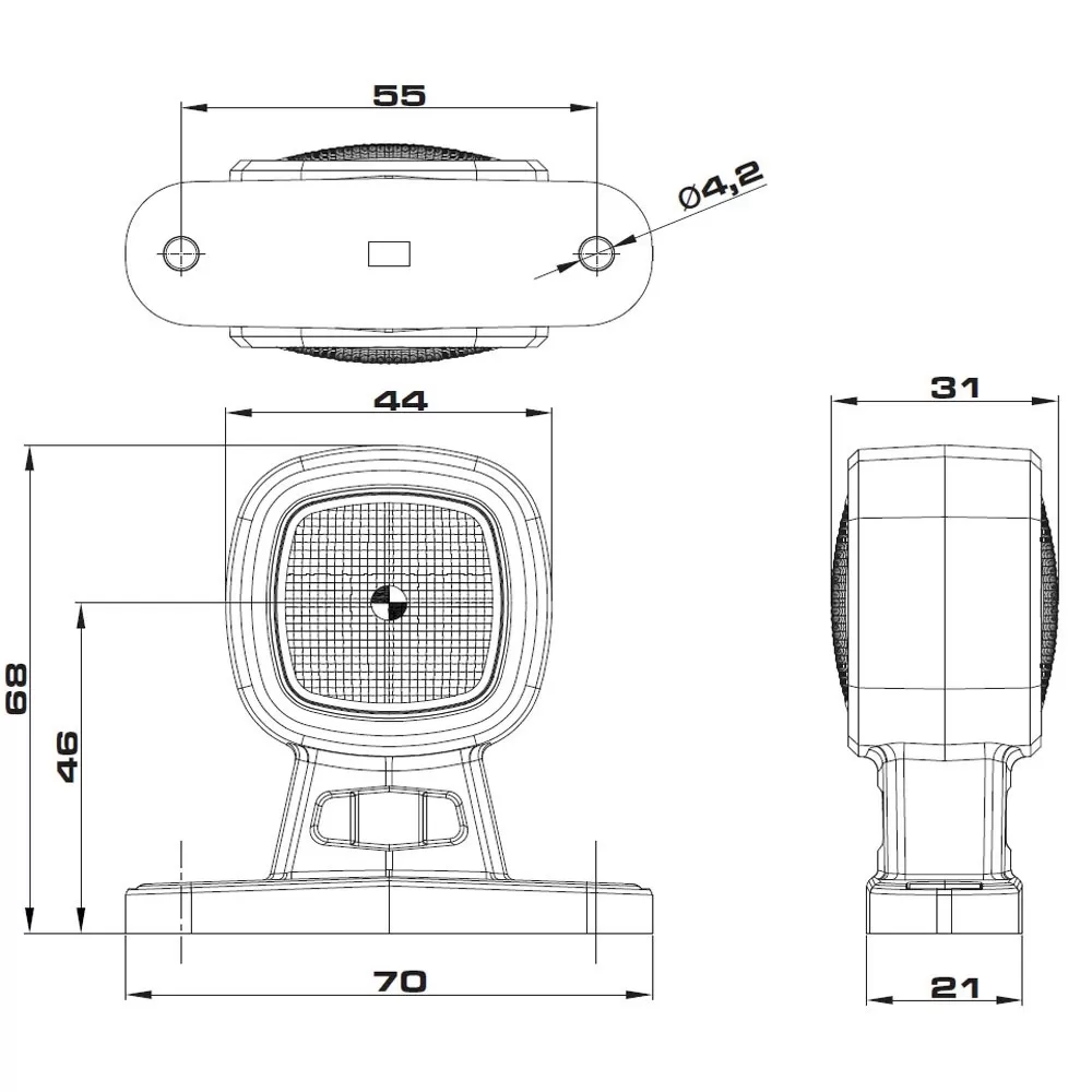 Lampa gabarit FT-141 A LED