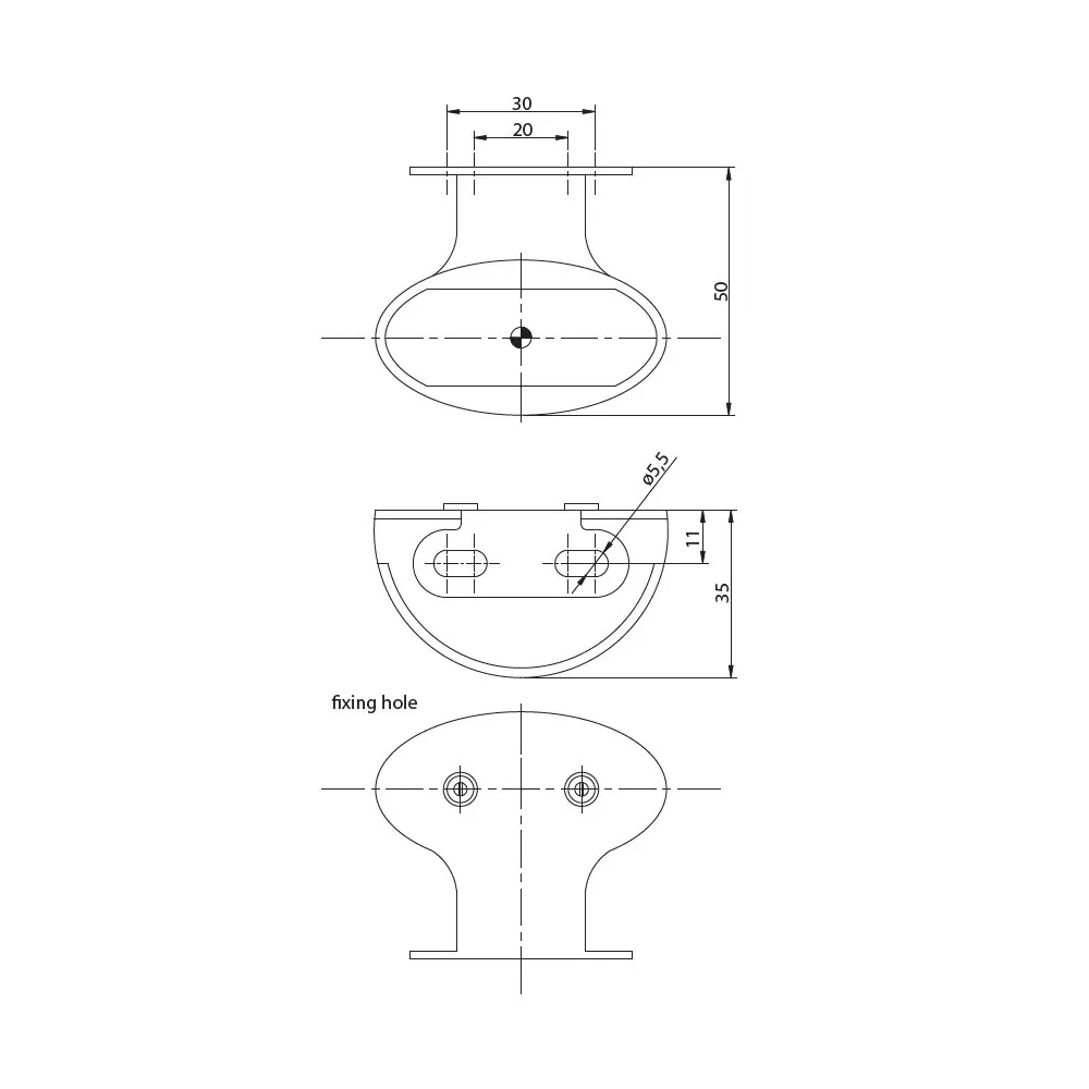 lampa laterala ft 012 z k led