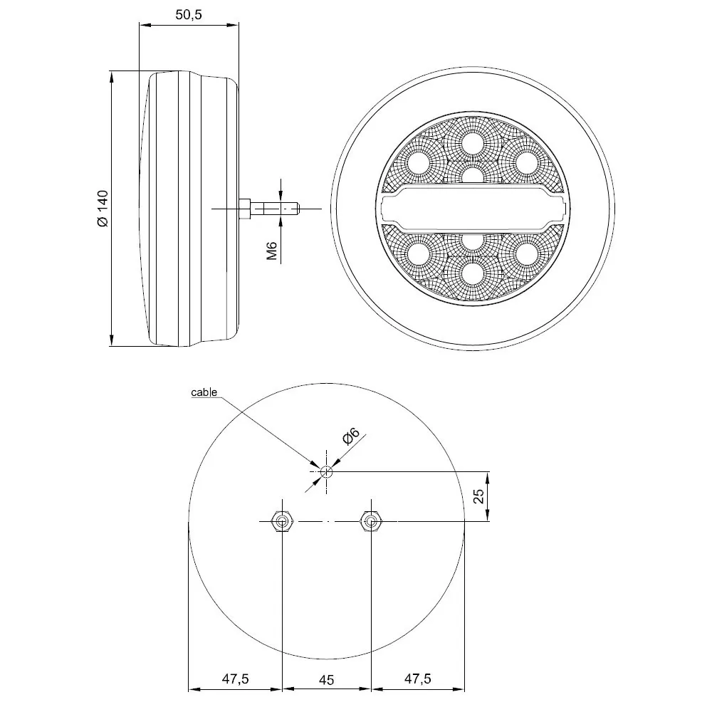 Lampa stop FT-113 LED