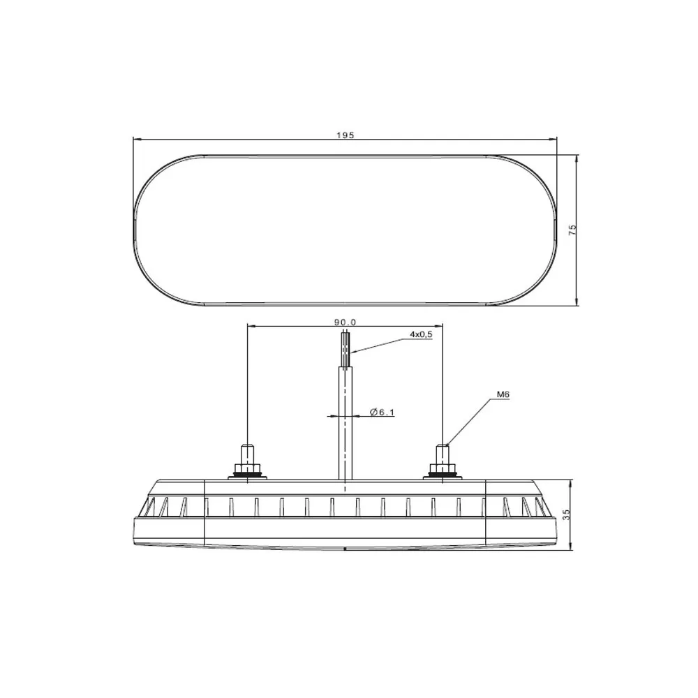Lampa stop FT-320 LED