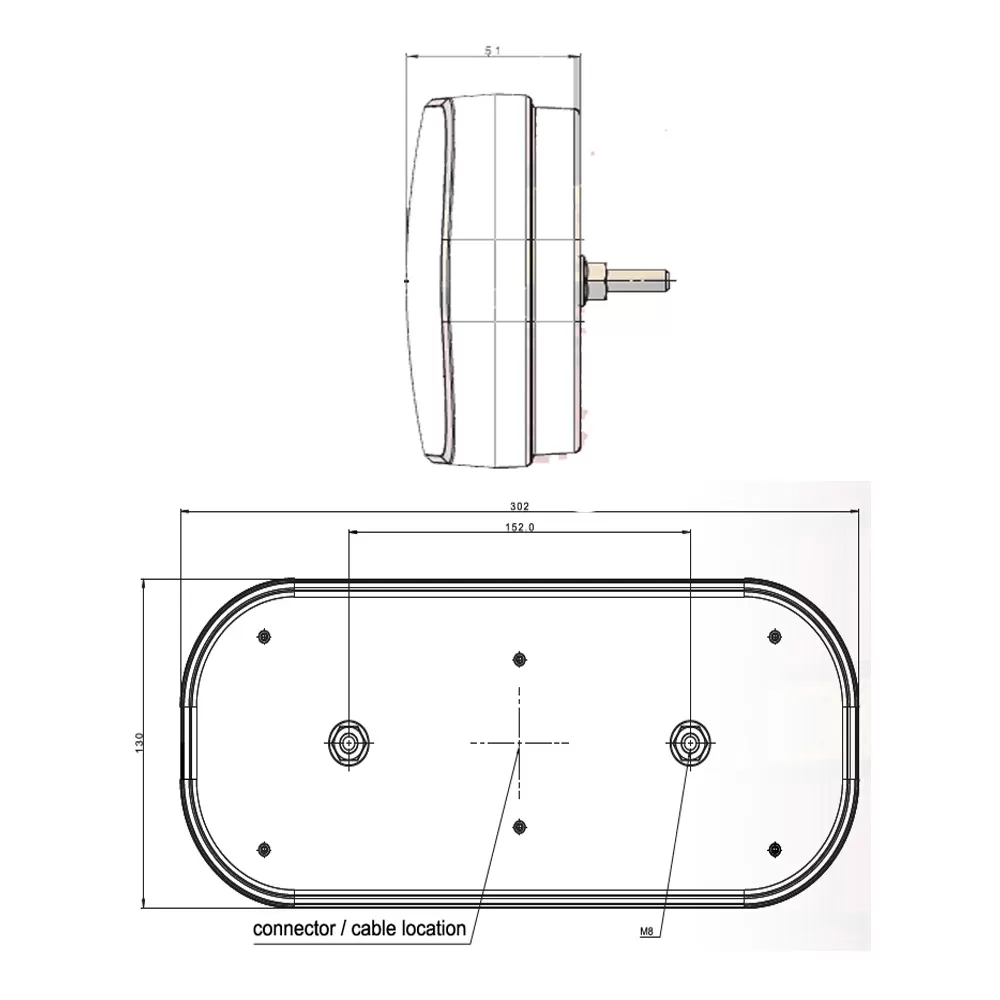 Lampa stop FT-600 LED