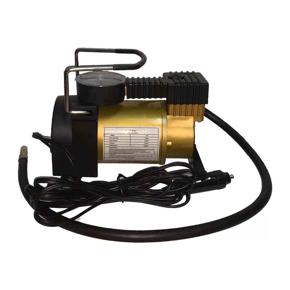 Compresor de aer metalic, 1 cilindru, 12v, 120PSI