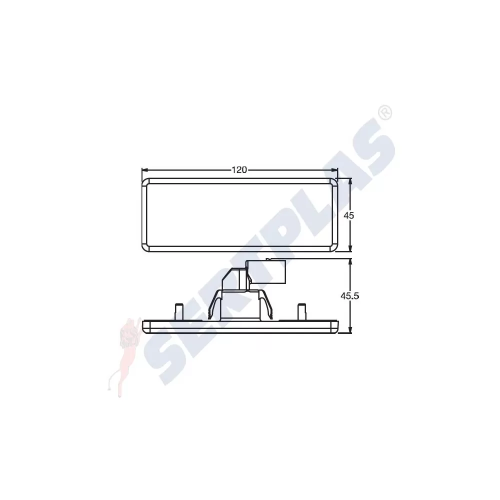 Lampa laterala 0240 LED