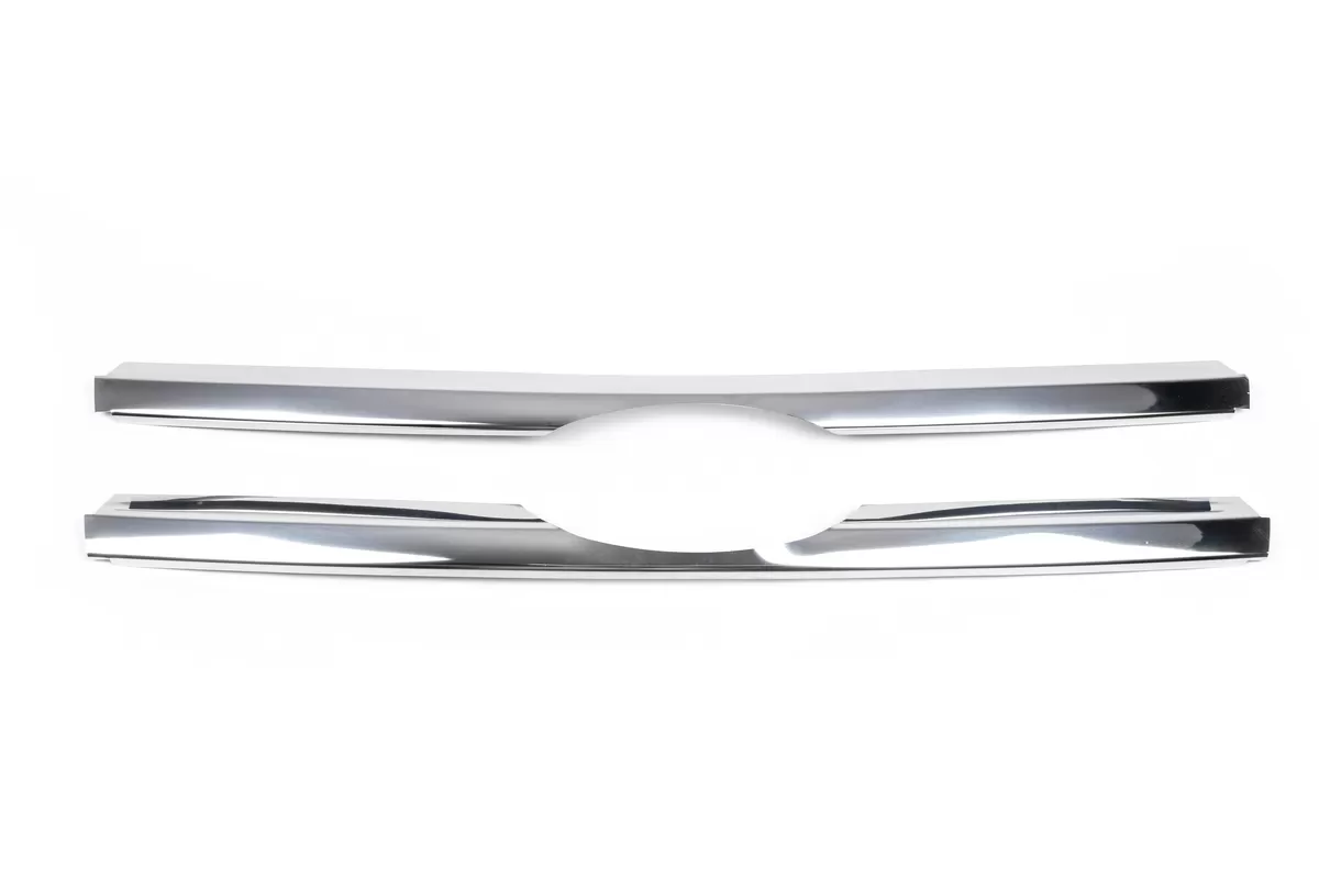Ornament grila fata inox compatibil Transit V347 2006->, 2 piese