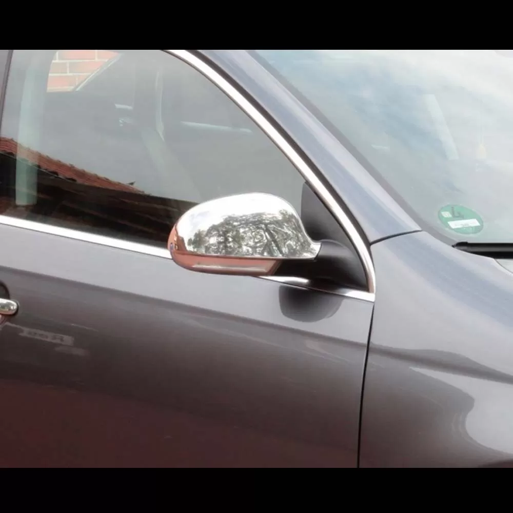 Capace oglinda metal compatibil Golf 5 2003-2009