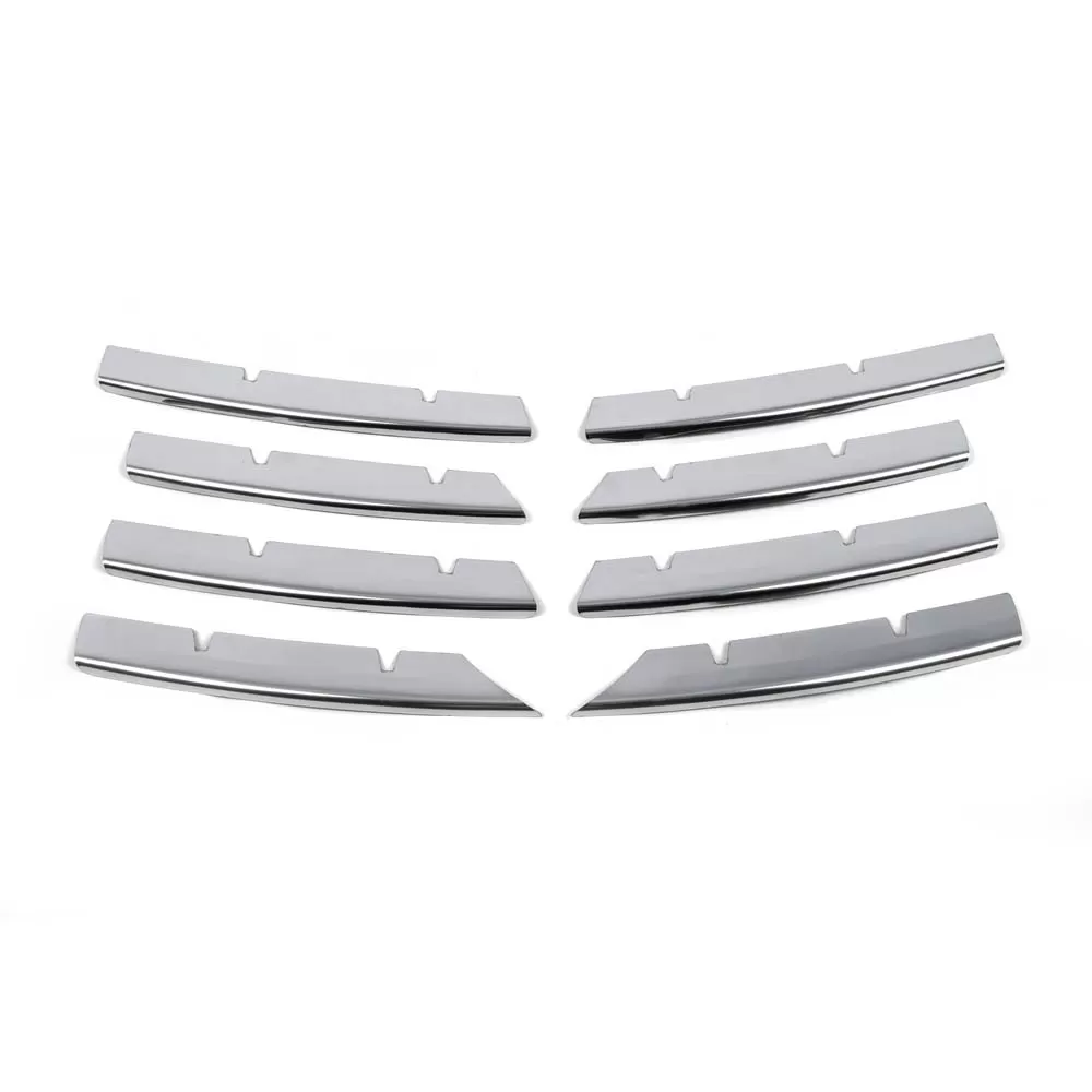 Ornament grila fata inox compatibil Passat B6 2006-2010, 8 piese