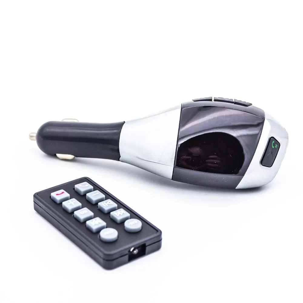 Modulator-FM-cu-telecomanda-Bluetooth-USB-Mp3-TF-Functie-Handsfree-X7 Modulator FM cu telecomanda, Bluetooth, USB, Mp3, TF, Functie Handsfree X7