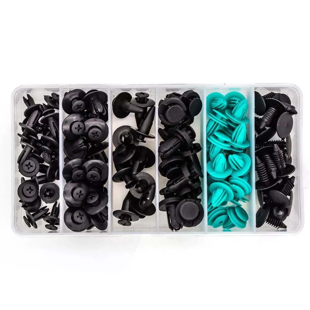 Set clipsuri auto 100 piese de fixare universale