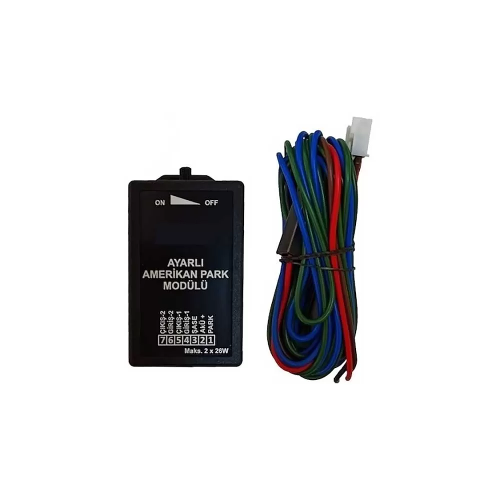 Modul semnalizare American park cu reglaj, 12V