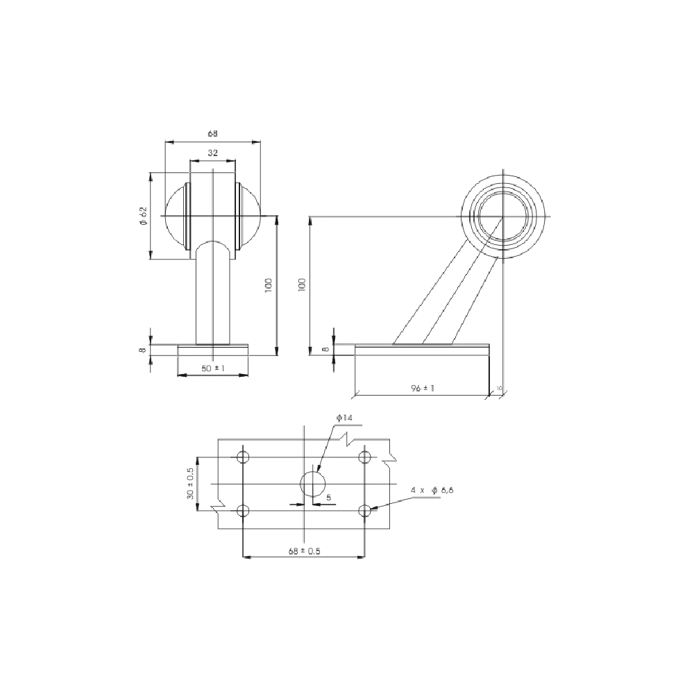 Lampa gabarit G06-3 BEC