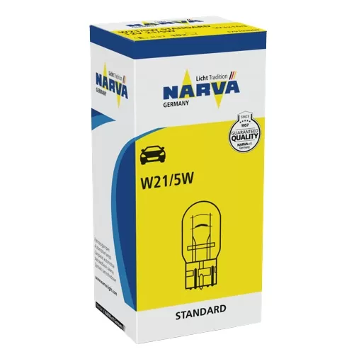 Becuri auto Narva W21/5W Standard, 12V, 21W/5