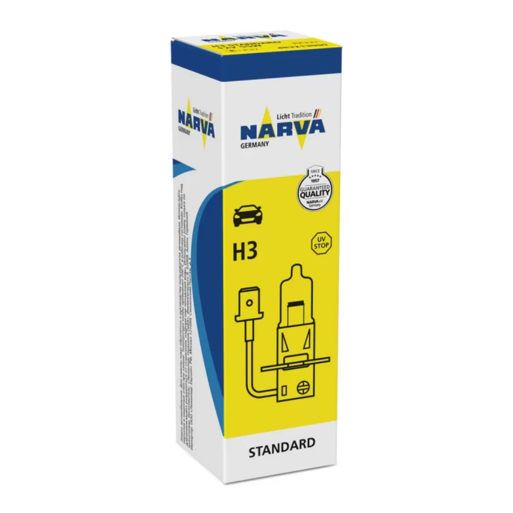 bec-auto-narva-h3-standard-12v-55w Bec auto Narva H3 Standard, 12V, 55W