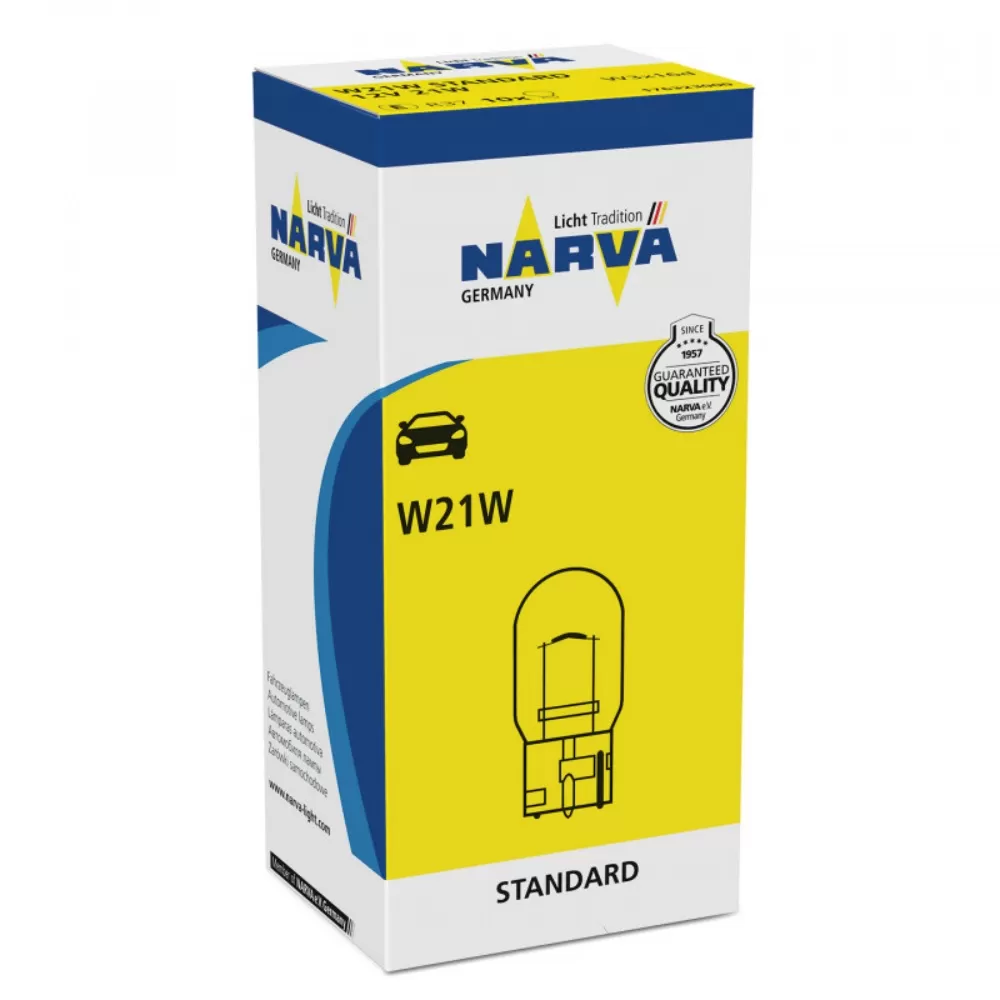 Becuri auto Narva W21W Standard, 12V, 21W