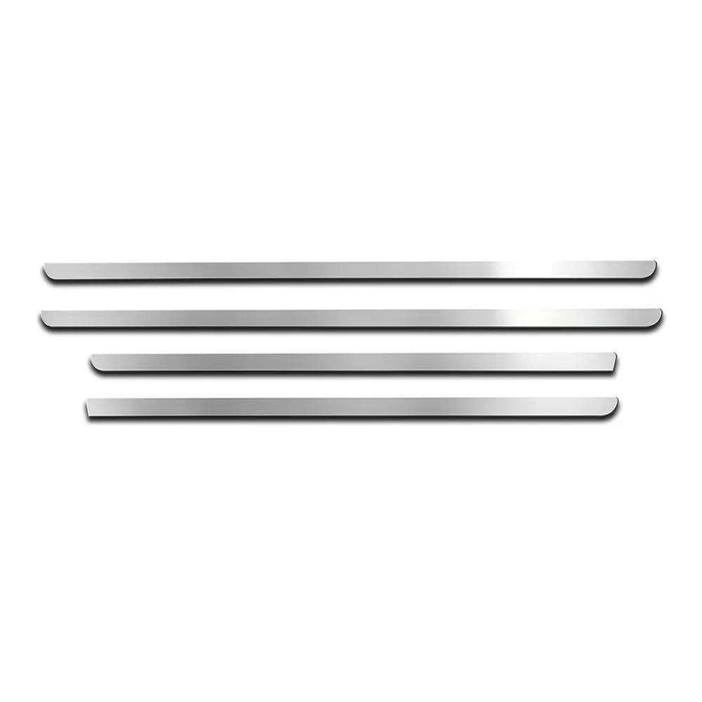 Set 4 ornamente metalice chedere/perii geamuri compatibil Duster I 2010-2017